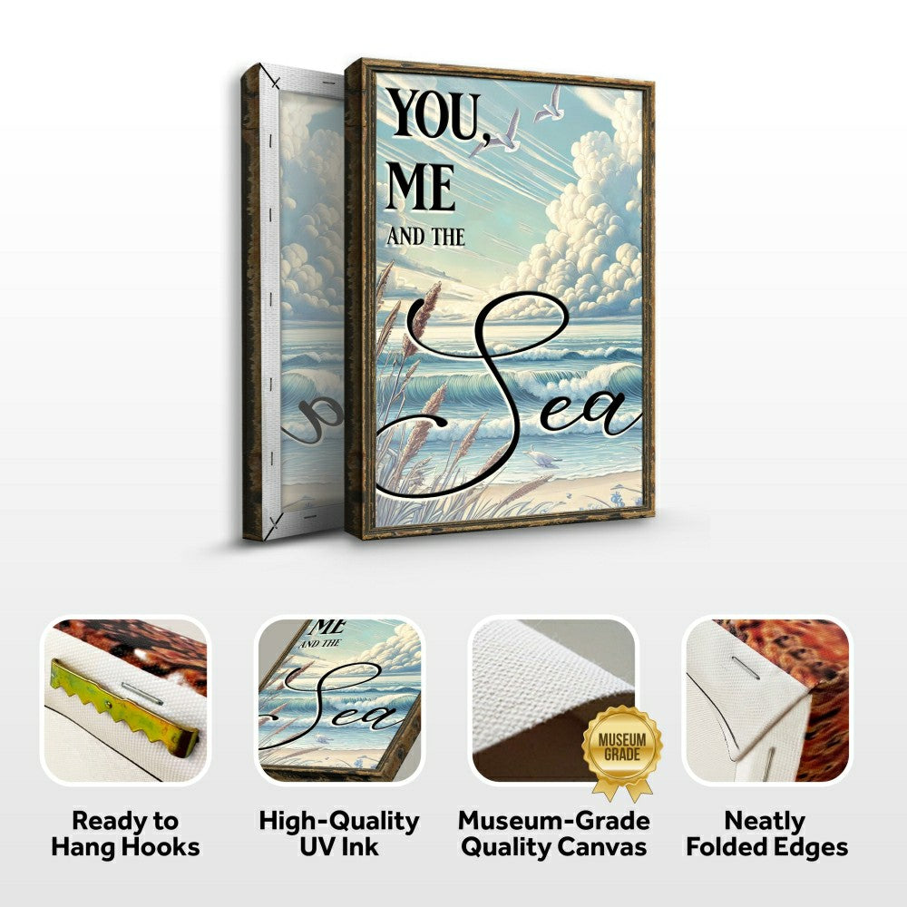 You Me and the Sea Coastal Sign | Plow & Hearth