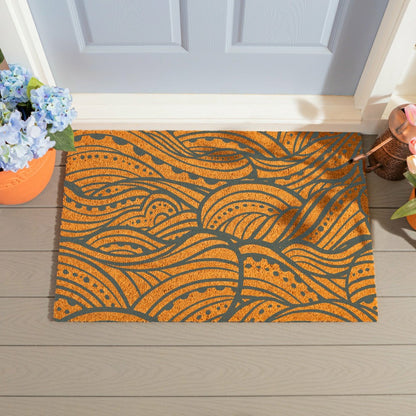 EG Studio Palm Beach Coastal Coir Mat (36 x 24) | Plow & Hearth