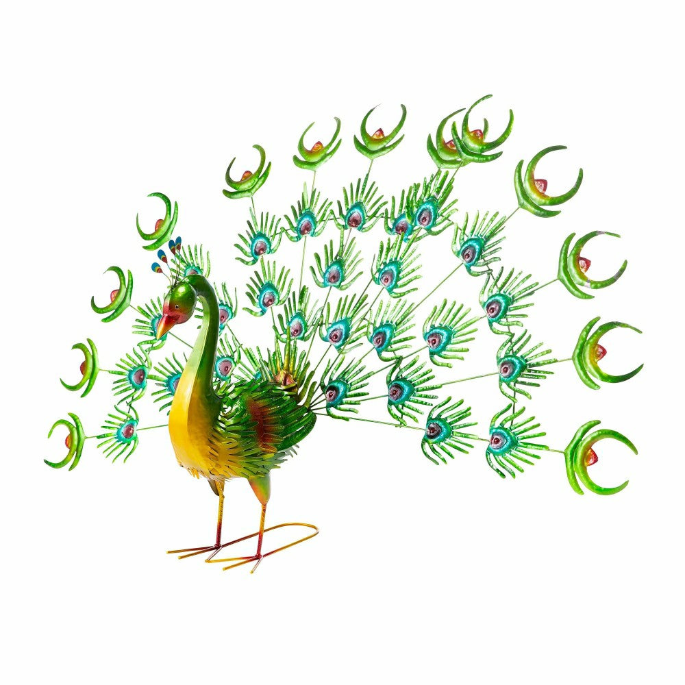 Metal Peacock Statue | Plow & Hearth