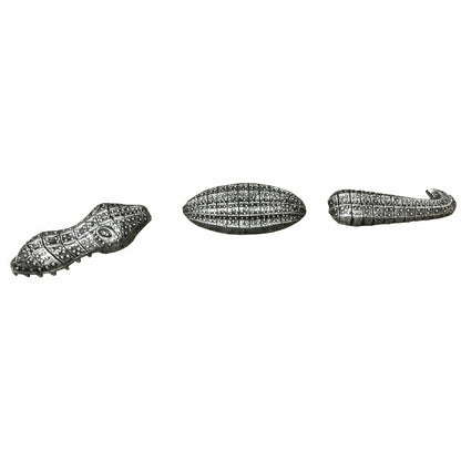 Antique Pewter Cast Aluminum Metal Garden Gator | Plow & Hearth