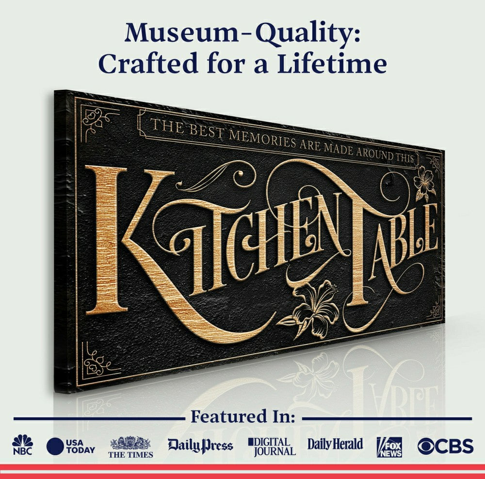 Kitchen Table Sign | Plow & Hearth