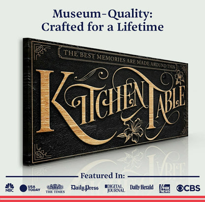 Kitchen Table Sign | Plow & Hearth