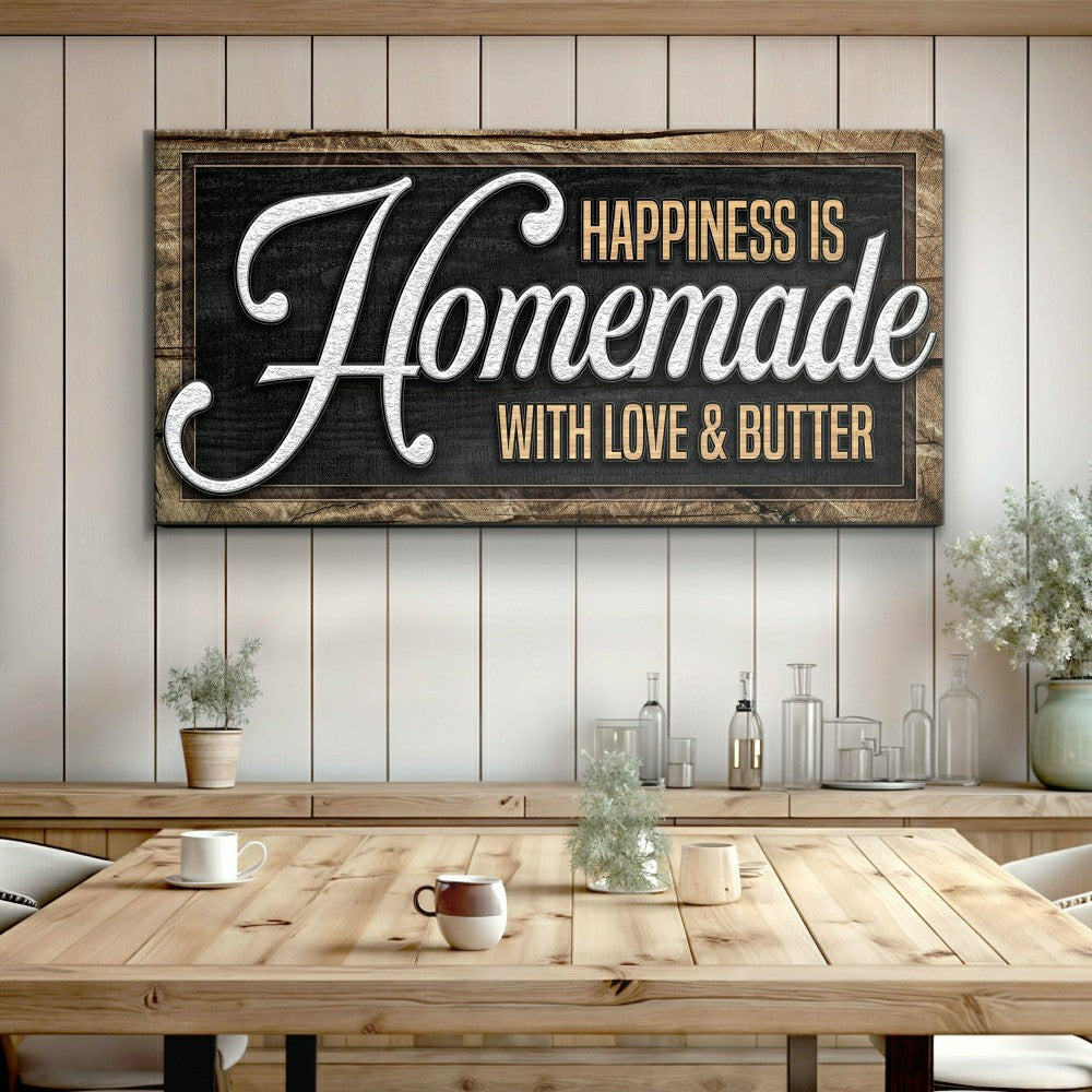 Happiness Is Homemade With Love And Butter | Plow & Hearth
