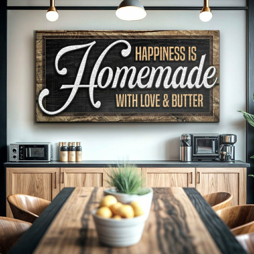 Happiness Is Homemade With Love And Butter | Plow & Hearth