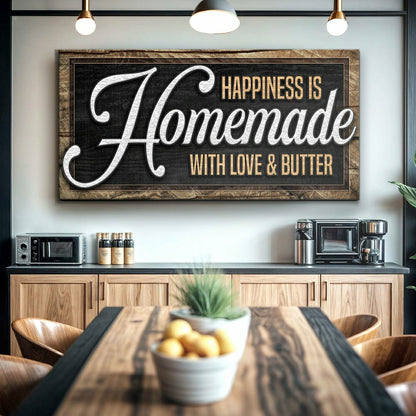 Happiness Is Homemade With Love And Butter | Plow & Hearth