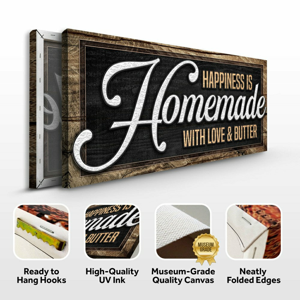 Happiness Is Homemade With Love And Butter | Plow & Hearth