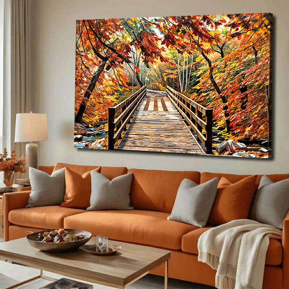 Crossing Autumn Wall Art | Plow & Hearth