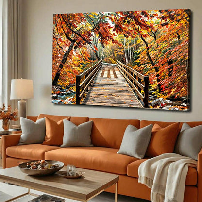 Crossing Autumn Wall Art | Plow & Hearth