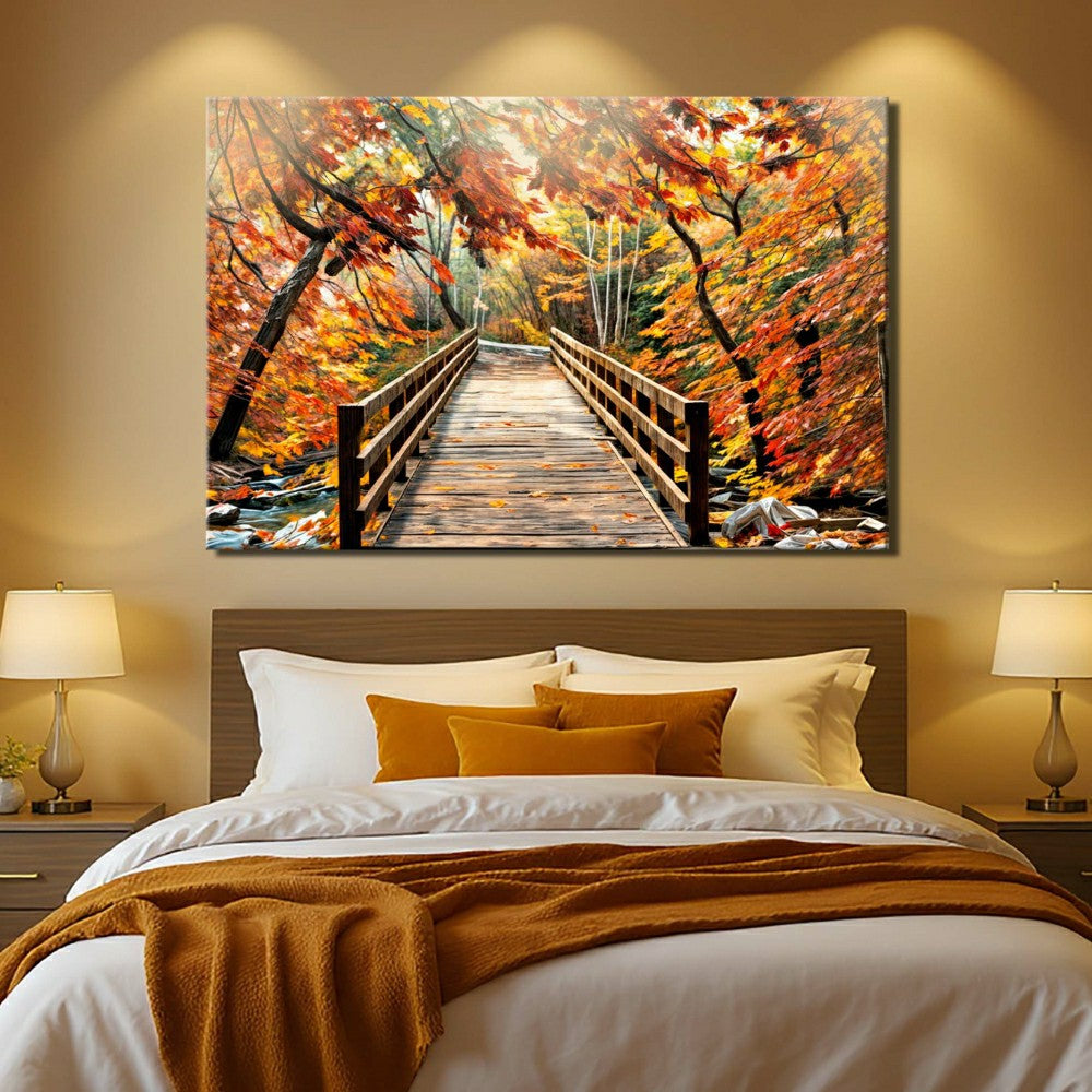 Crossing Autumn Wall Art | Plow & Hearth
