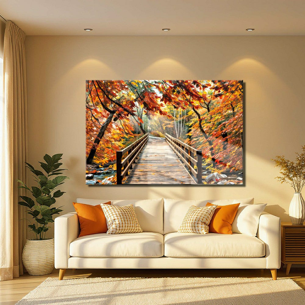 Crossing Autumn Wall Art | Plow & Hearth