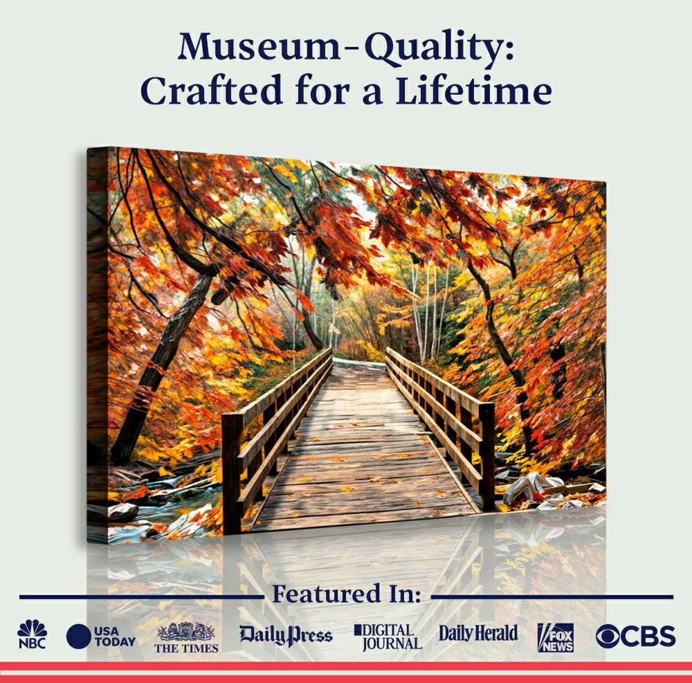 Crossing Autumn Wall Art | Plow & Hearth