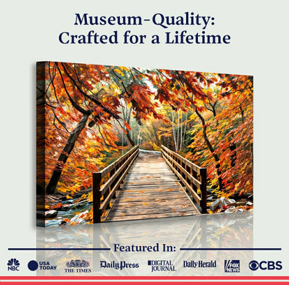 Crossing Autumn Wall Art | Plow & Hearth
