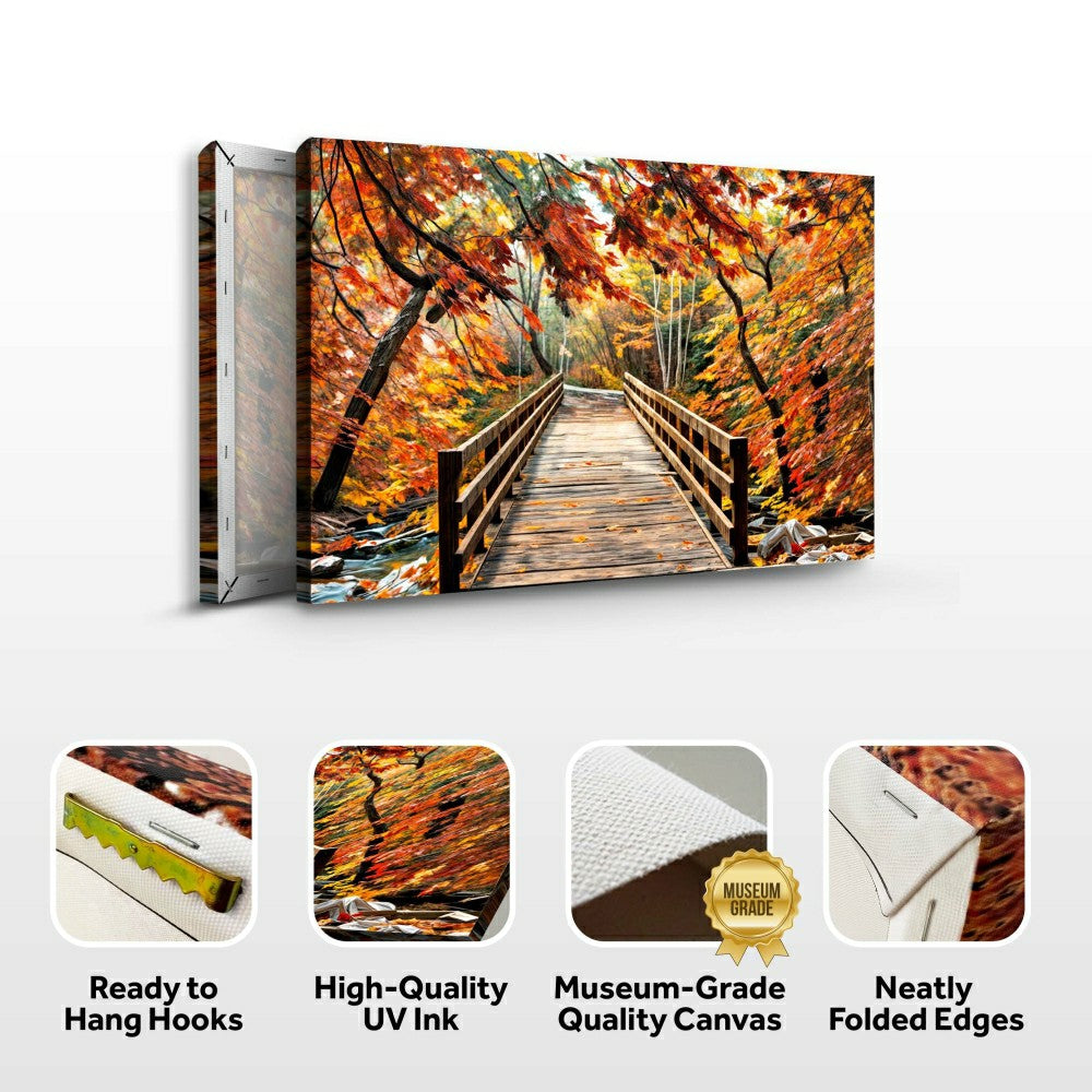 Crossing Autumn Wall Art | Plow & Hearth