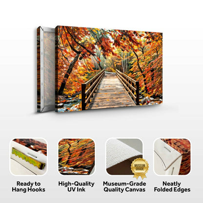 Crossing Autumn Wall Art | Plow & Hearth