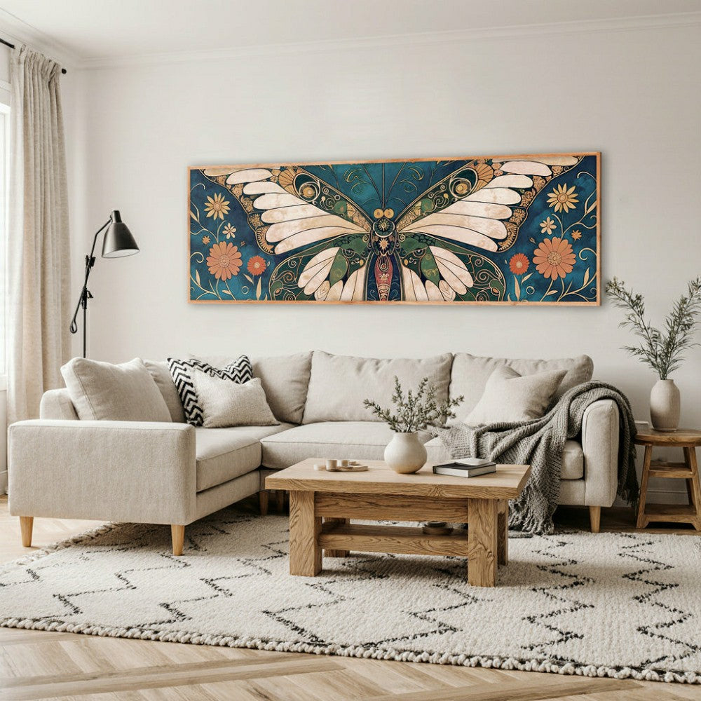 Abstract Vintage Butterfly Wall Art | Plow & Hearth
