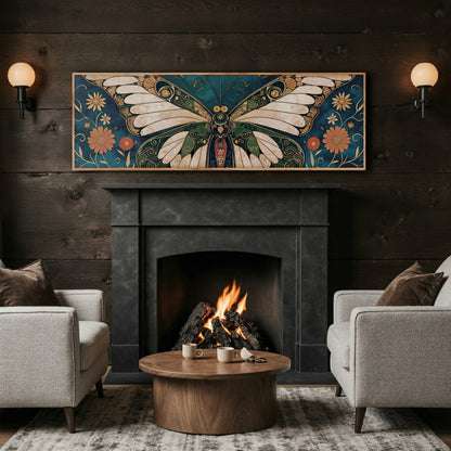 Abstract Vintage Butterfly Wall Art | Plow & Hearth