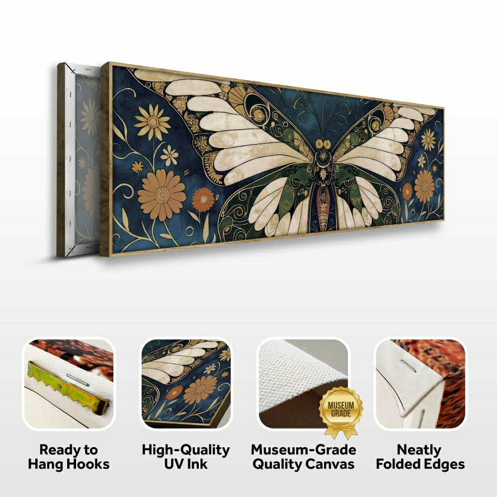 Abstract Vintage Butterfly Wall Art | Plow & Hearth