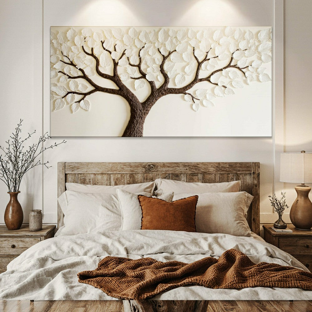 Ivory Canopy Tree Wall Art | Plow & Hearth