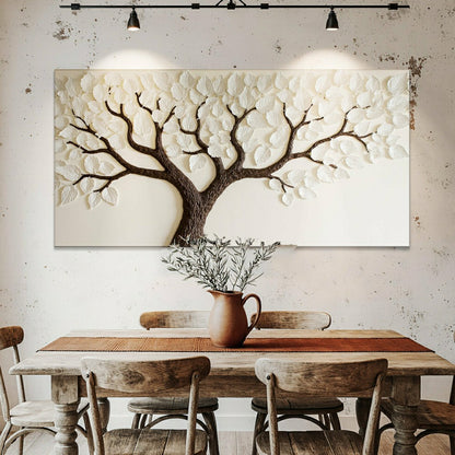 Ivory Canopy Tree Wall Art | Plow & Hearth
