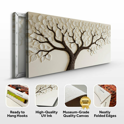 Ivory Canopy Tree Wall Art | Plow & Hearth