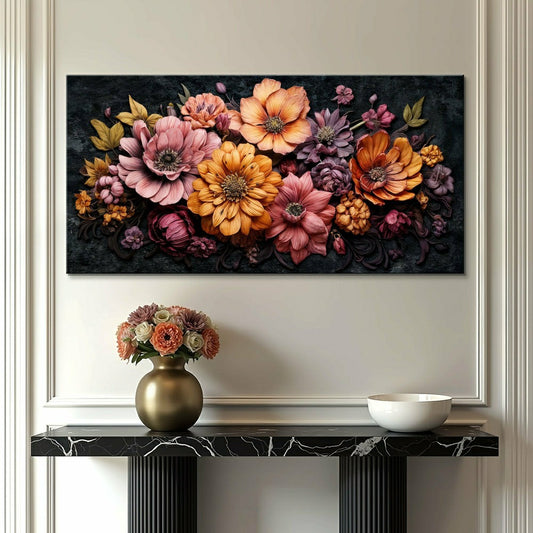 Colorful Floral Realistic Wall Art | Plow & Hearth
