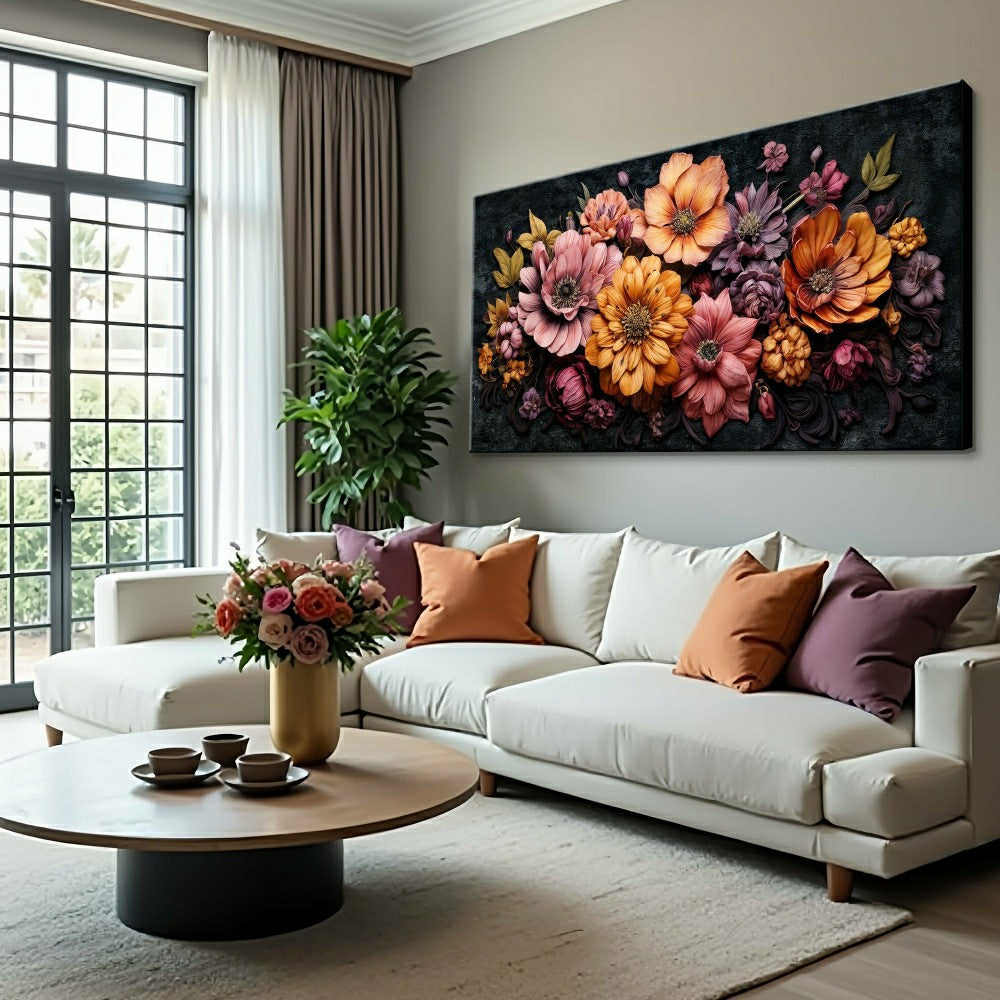 Colorful Floral Realistic Wall Art | Plow & Hearth