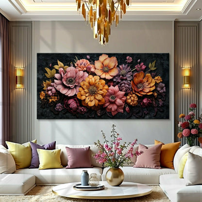 Colorful Floral Realistic Wall Art | Plow & Hearth