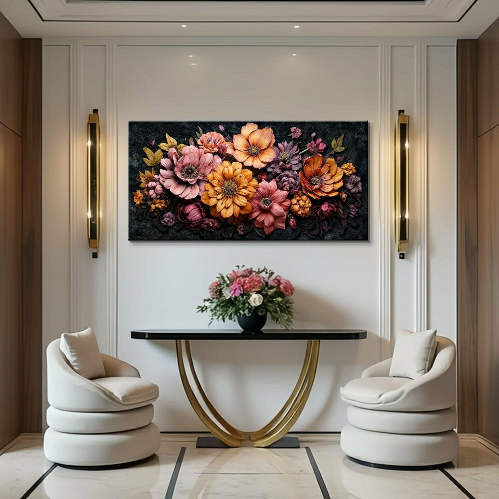 Colorful Floral Realistic Wall Art | Plow & Hearth