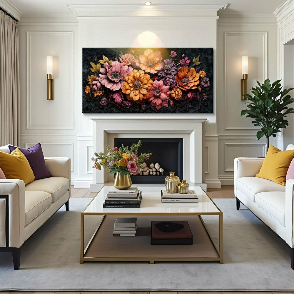 Colorful Floral Realistic Wall Art | Plow & Hearth