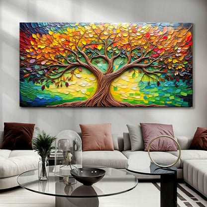 Tree Of Life Impasto Wall Art | Plow & Hearth