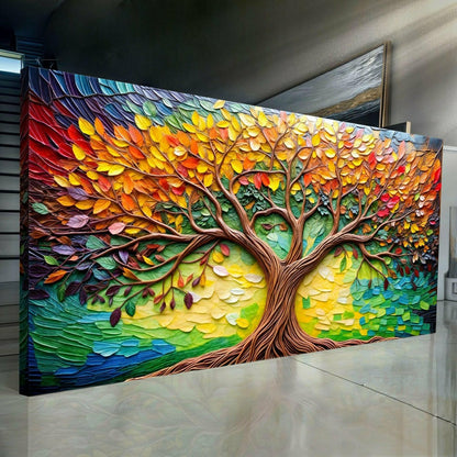 Tree Of Life Impasto Wall Art | Plow & Hearth