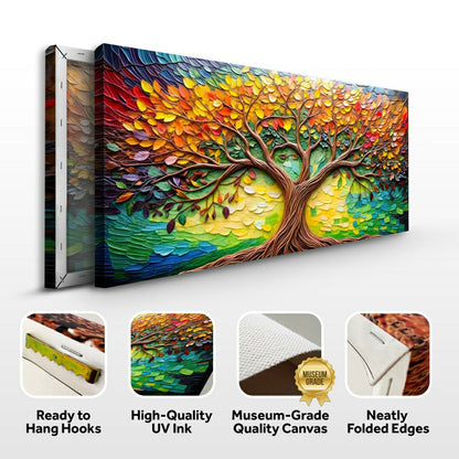 Tree Of Life Impasto Wall Art | Plow & Hearth