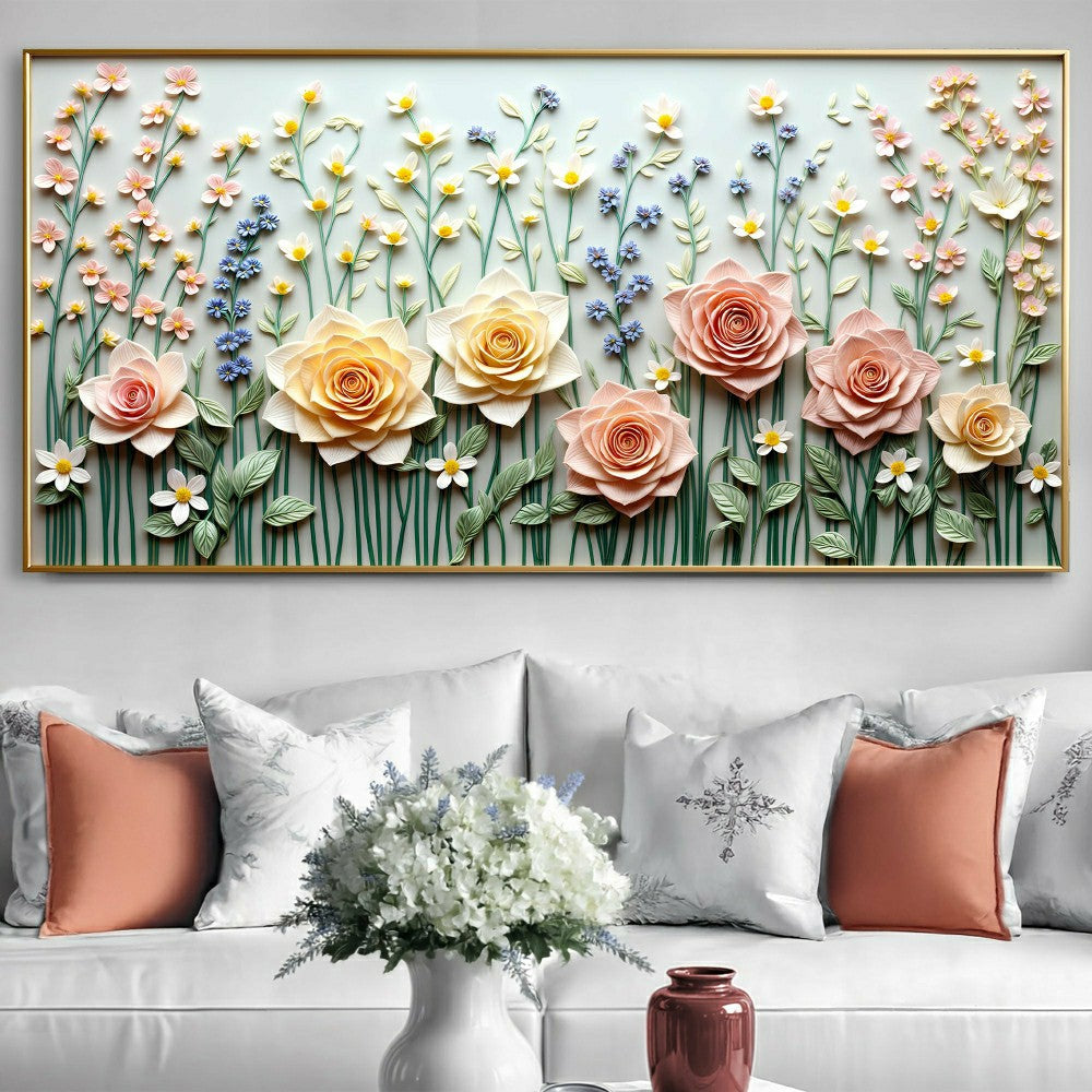 Garden Rhapsody Impasto Wall Art | Plow & Hearth