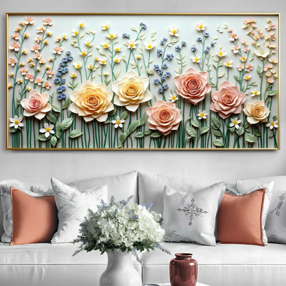 Garden Rhapsody Impasto Wall Art | Plow & Hearth