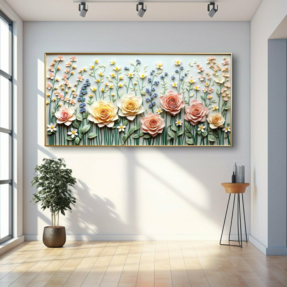 Garden Rhapsody Impasto Wall Art | Plow & Hearth