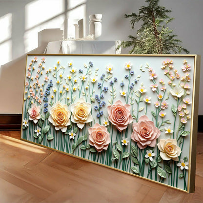 Garden Rhapsody Impasto Wall Art | Plow & Hearth