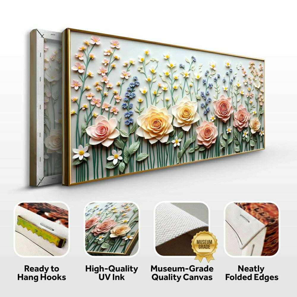 Garden Rhapsody Impasto Wall Art | Plow & Hearth
