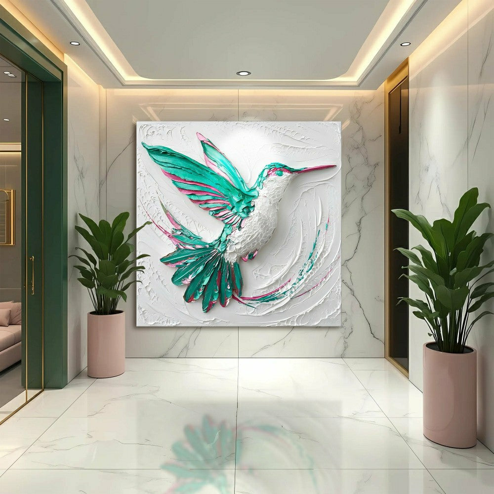 3D Hummingbird Wall Art | Plow & Hearth
