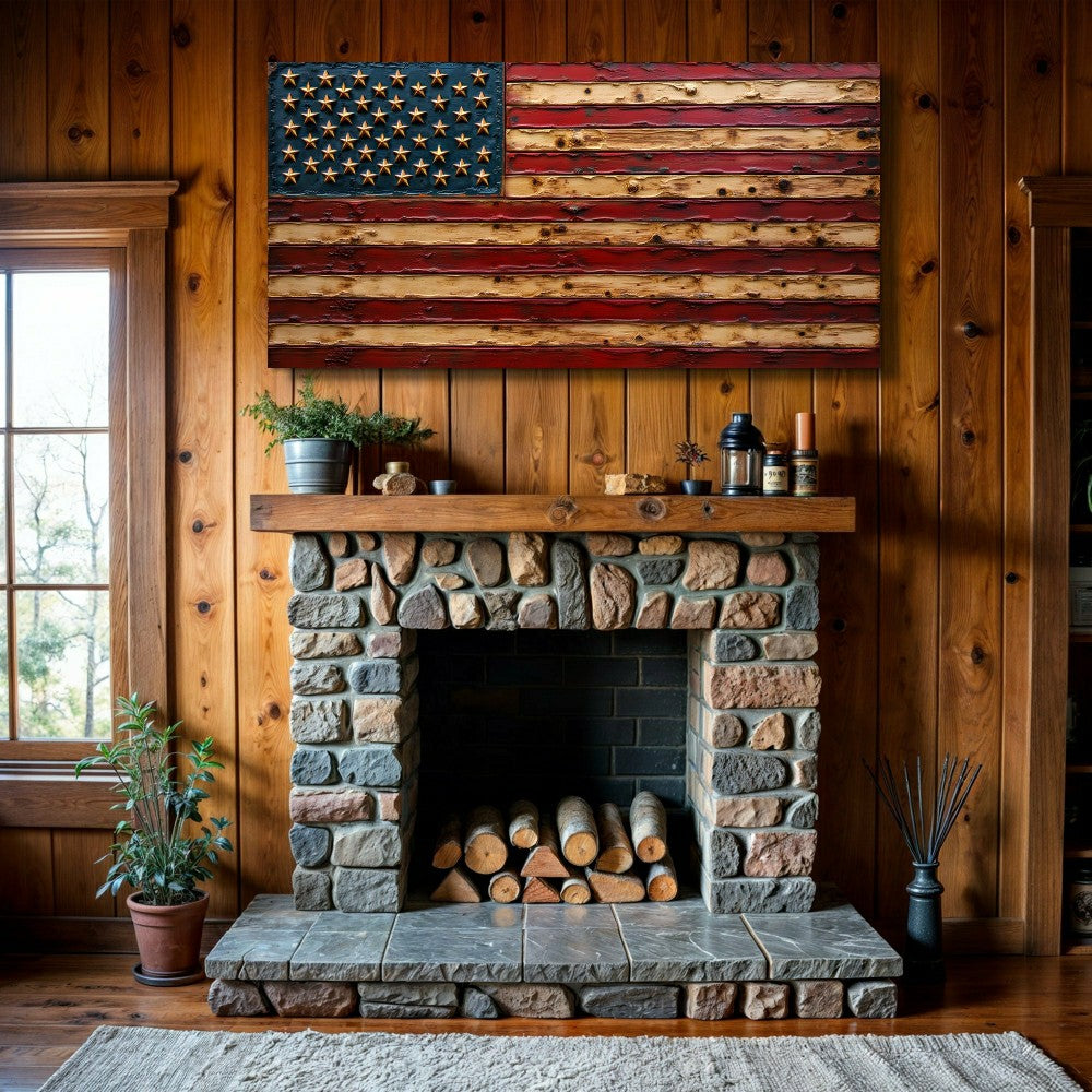 Old Glory American Flag Wall Art | Plow & Hearth