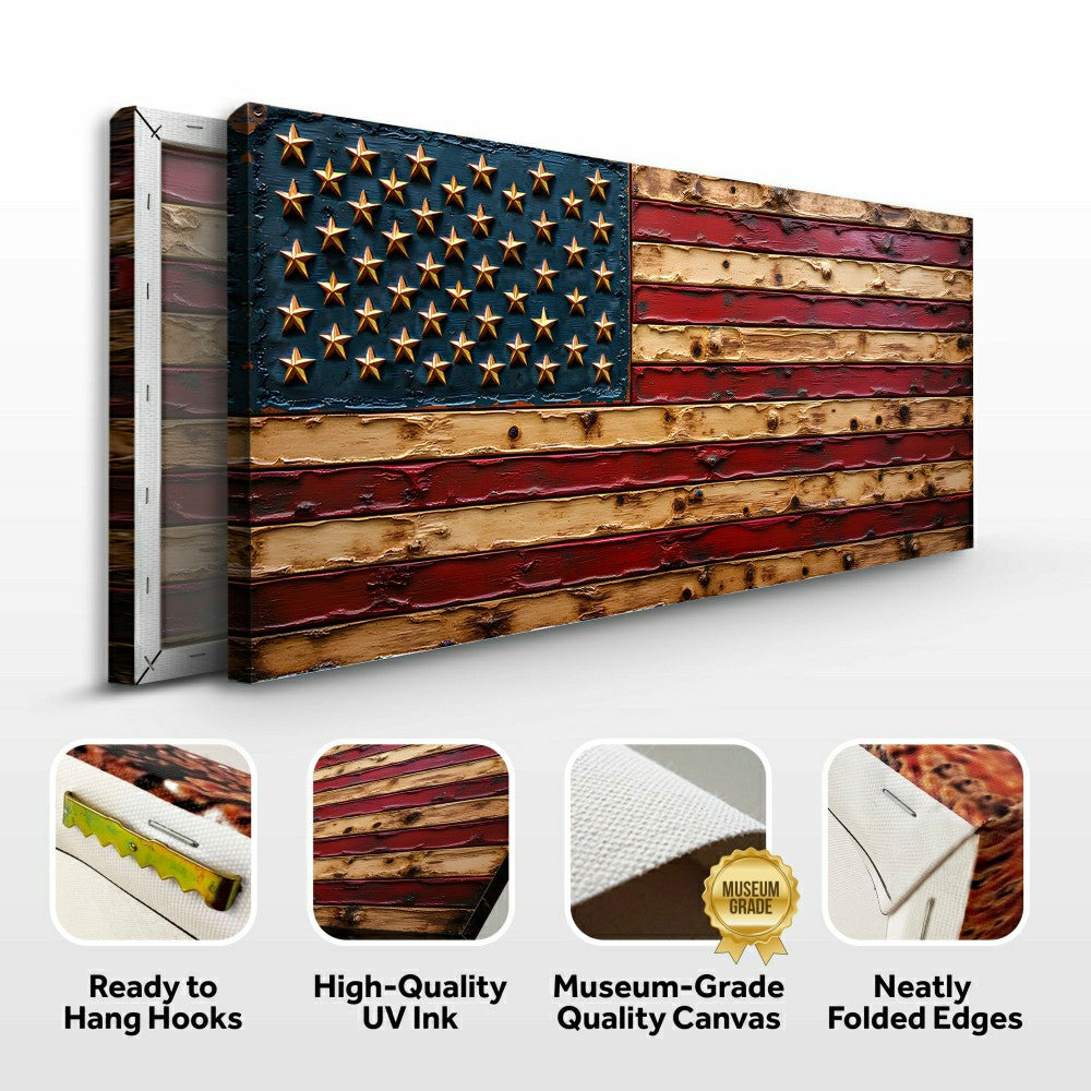 Old Glory American Flag Wall Art | Plow & Hearth