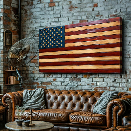 Old Glory American Flag Wall Art II | Plow & Hearth