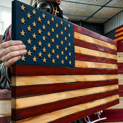 Old Glory American Flag Wall Art II | Plow & Hearth