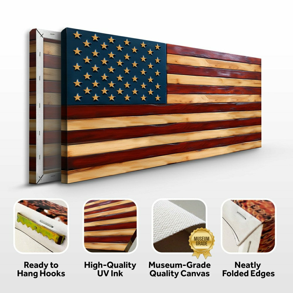 Old Glory American Flag Wall Art II | Plow & Hearth