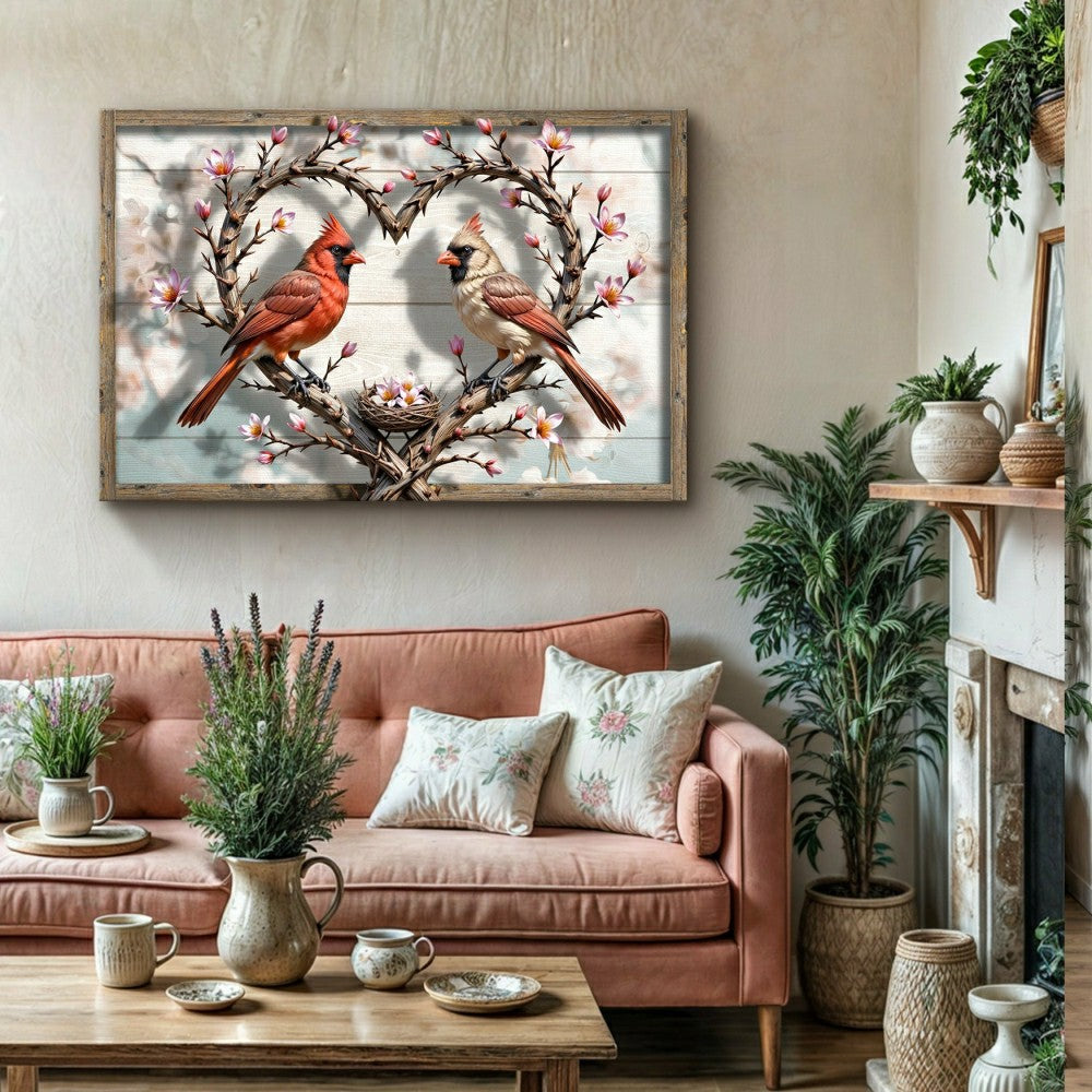 3D Cardinals Wall Art | Plow & Hearth
