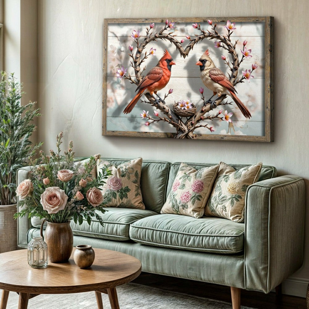 3D Cardinals Wall Art | Plow & Hearth