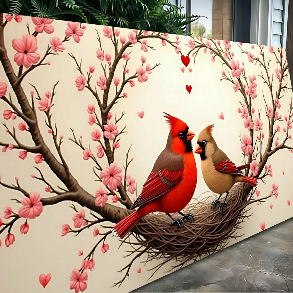 3D Cardinals Wall Art II | Plow & Hearth