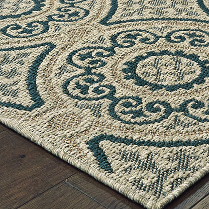 Cambridge Circles Indoor/Outdoor Rug | Plow & Hearth