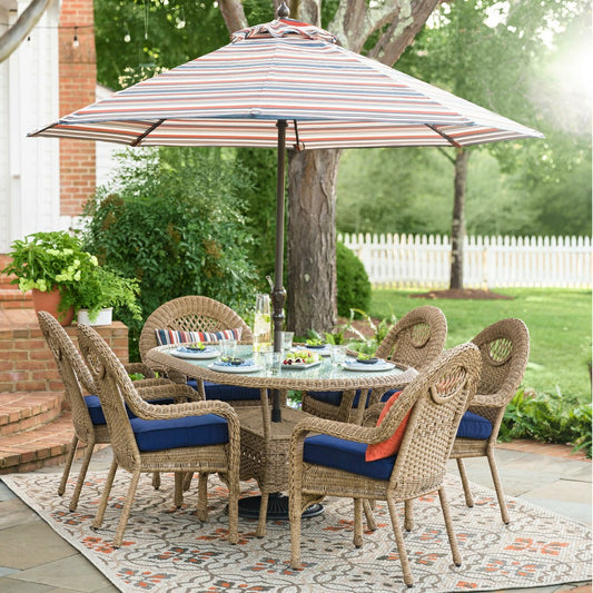 Cambridge Tilework Indoor/Outdoor Rug | Plow & Hearth