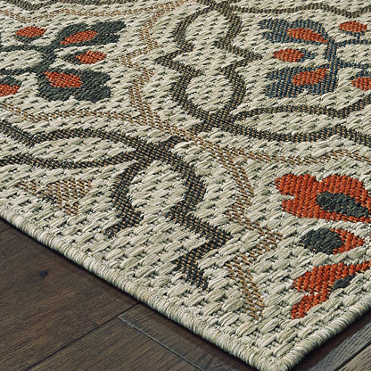 Cambridge Tilework Indoor/Outdoor Rug | Plow & Hearth