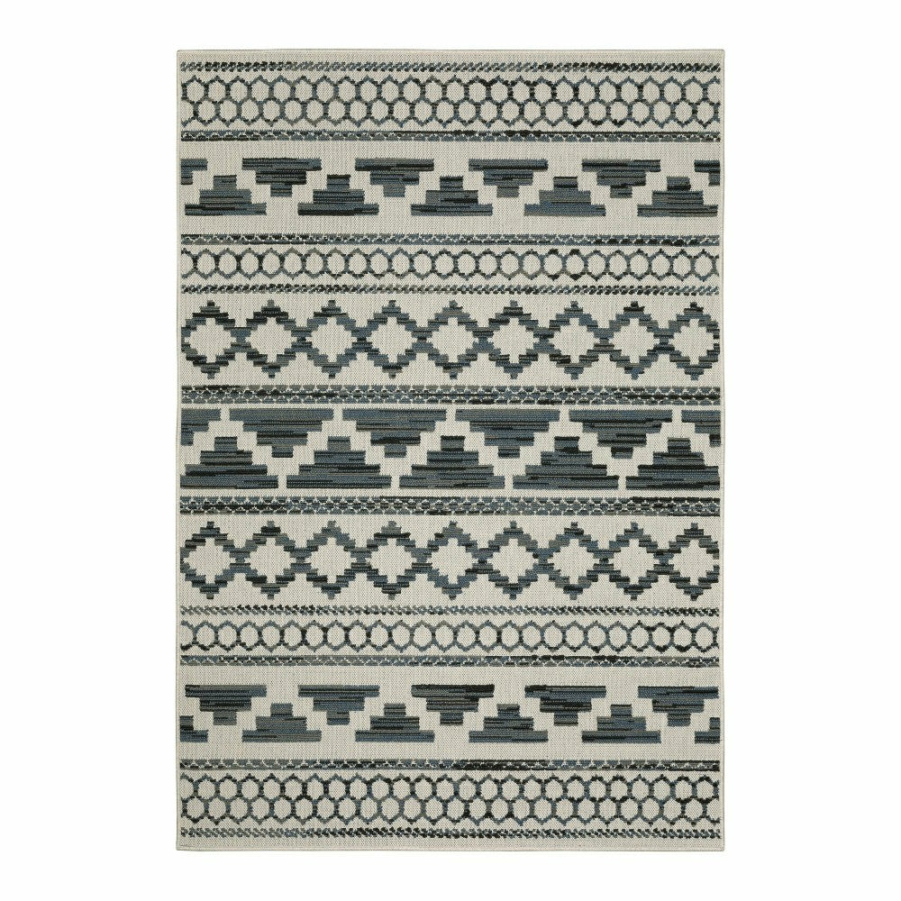Indoor/Outdoor York Desert Polypropylene Rug, 6'7" x 9'2" | Plow & Hearth